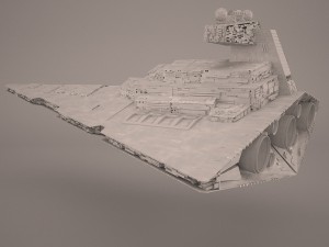 imperial star destroyer star wars Model 3D