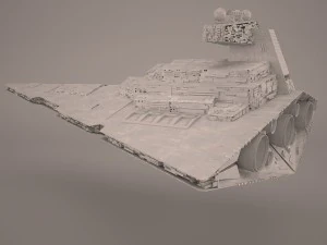 imperial star destroyer star wars 3D Model