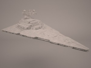 imperial star destroyer star wars Model 3D
