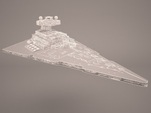 imperial star destroyer star wars Model 3D
