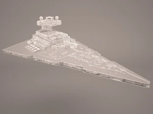 imperial star destroyer star wars 3D Model