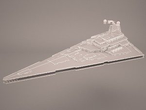 imperial star destroyer star wars 3D 模型