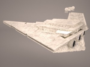 imperial star destroyer star wars 3D 模型