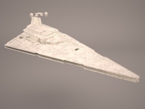imperial star destroyer star wars 3D 模型