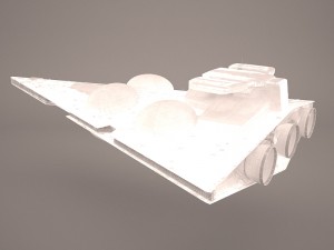 imperial star destroyer star wars Model 3D