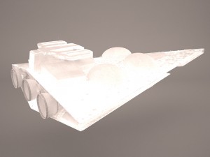 imperial star destroyer star wars Model 3D
