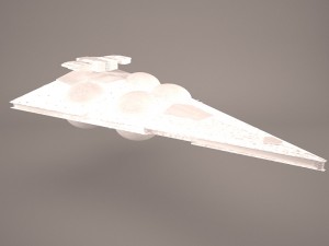 imperial star destroyer star wars Model 3D