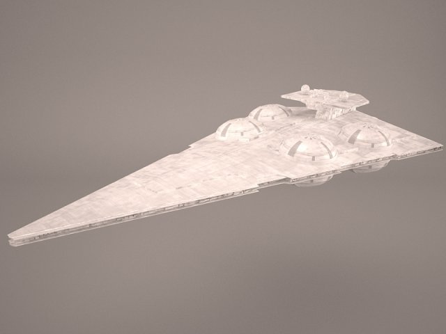 imperial star destroyer star wars Model 3D .c4d .max .obj .3ds .fbx .stl .blend 