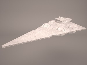 imperial star destroyer star wars 3D Model