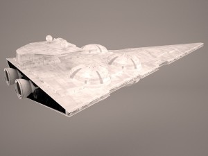 imperial star destroyer star wars Model 3D