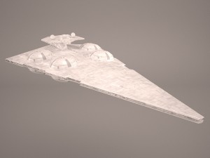 imperial star destroyer star wars Model 3D