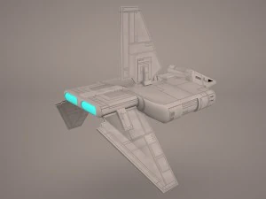 sent shuttle star wars 3D Model