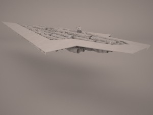 super star destroyer executor 3D Model