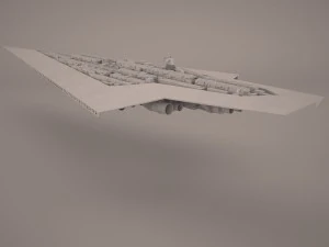 super star destroyer executor 3D Model