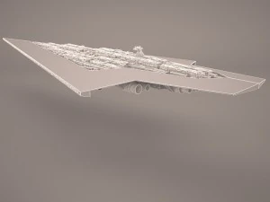 super star destroyer executor 3D Model