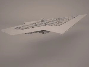 super star destroyer executor 3D Model