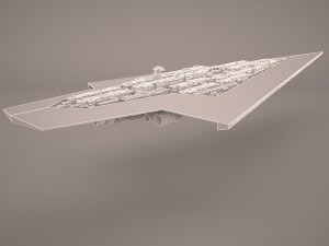 super star destroyer executor 3D Model