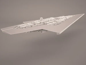 super star destroyer executor 3D Model