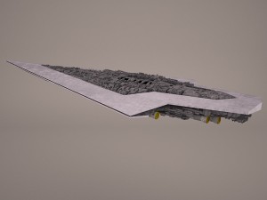 super star destroyer executor Model 3D