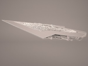 super star destroyer executor Model 3D