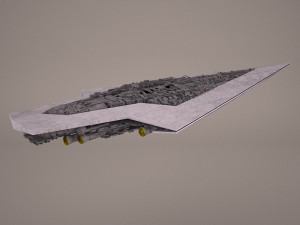 super star destroyer executor Model 3D