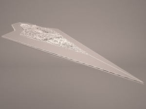 super star destroyer executor Model 3D