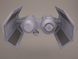 tie bomber star wars Modello 3D