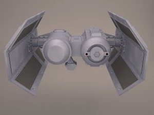 tie bomber star wars 3D Model