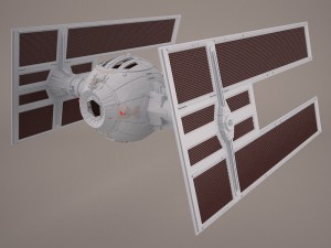 Tie droid star wars 3D Model