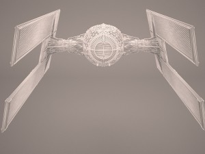 Tie droid star wars 3Dモデル