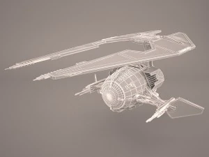 tie droid star wars 3D Model