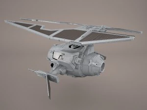 tie droid star wars 3D Model
