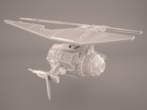 tie droid star wars 3D Модель