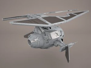 tie droid star wars 3D Model