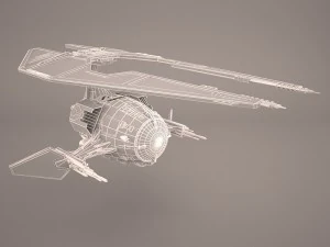 tie droid star wars 3D Model