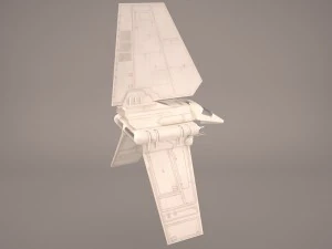 sent shuttle star wars 3D Model