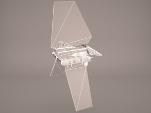 sent shuttle star wars 3D Model