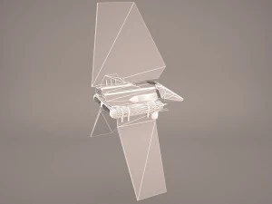 sent shuttle star wars 3D Model