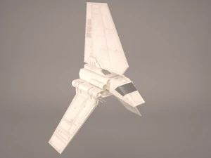sent shuttle star wars 3D Model