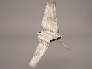 navette envoy&eacute;e Star Wars Modèle 3D