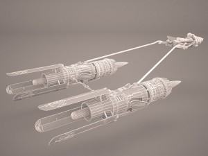 pod racer 3Dモデル