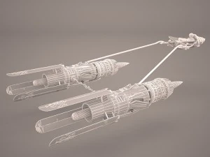 pod racer 3D Model