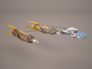 pod racer 3Dモデル