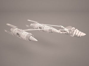 pod racer 3Dモデル