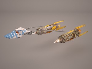 pod racer 3Dモデル