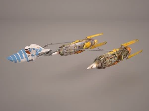 pod racer 3D Model