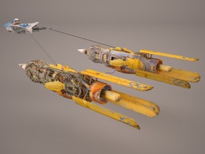 pod racer 3Dモデル
