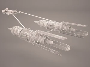 pod racer 3D Model