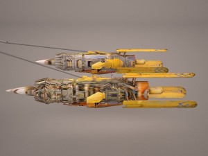 pod racer 3Dモデル