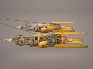 pod racer 3D Model